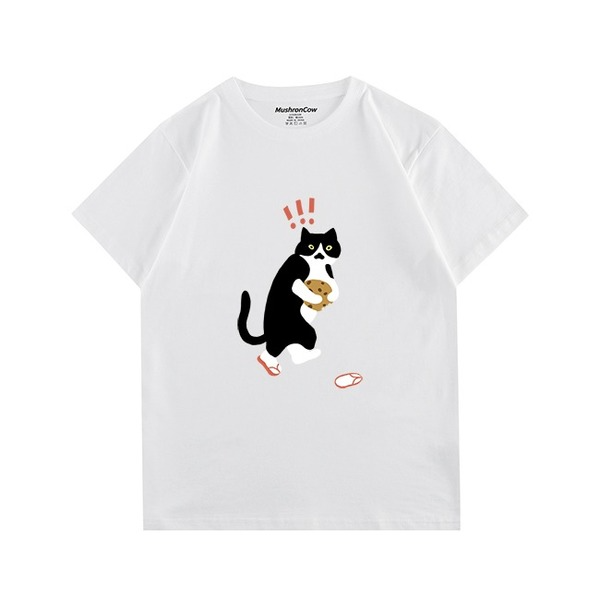 Cookie-stealing Cat T-shirtT-shirt, unisex T-shirt, unisex TshirtNEW TOWN BAZAAR