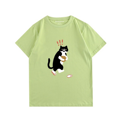 Cookie-stealing Cat T-shirtT-shirt, unisex T-shirt, unisex TshirtNEW TOWN BAZAAR