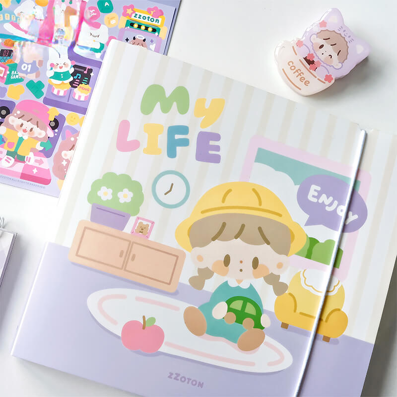 Kawaii Sticker Storage AlbumStationeryNEW TOWN BAZAAR