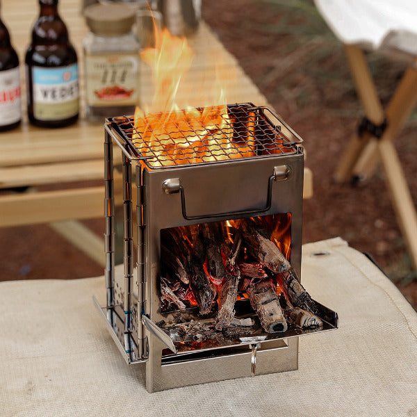 Portable Stainless Steel Grill Outdoor Adventure Cooking