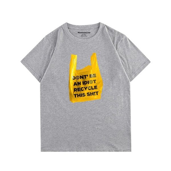 Yellow Trash Bag T-ShirtT-shirt, unisex T-shirt, unisex TshirtNEW TOWN BAZAAR