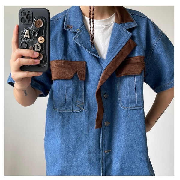 Button Phone Case NEW TOWN BAZAAR Apparel & Accessories