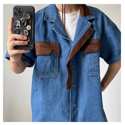 Button Phone Case NEW TOWN BAZAAR Apparel & Accessories