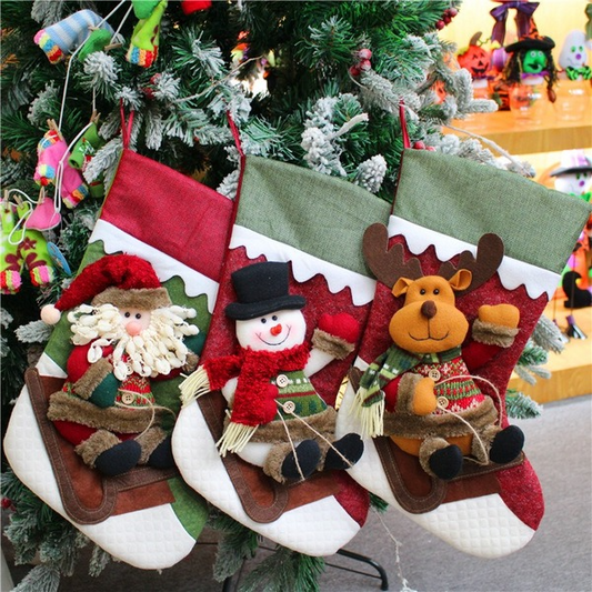 Christmas Socks Decoration Gift Fireplace Tree JewelryNEW TOWN BAZAAR