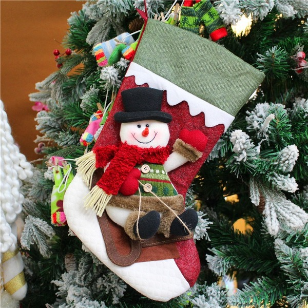 Christmas Socks Decoration Gift Fireplace Tree JewelryNEW TOWN BAZAAR
