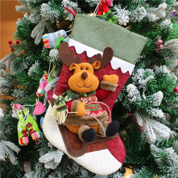 Christmas Socks Decoration Gift Fireplace Tree JewelryNEW TOWN BAZAAR