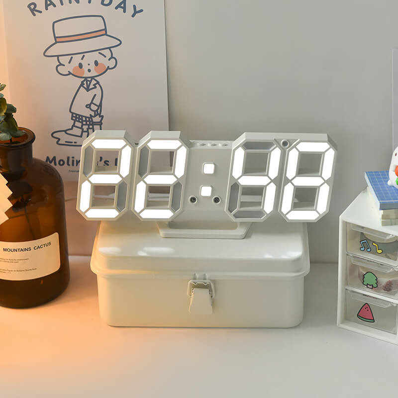 3D LED Dorm Digital ClockNEW TOWN BAZAAR