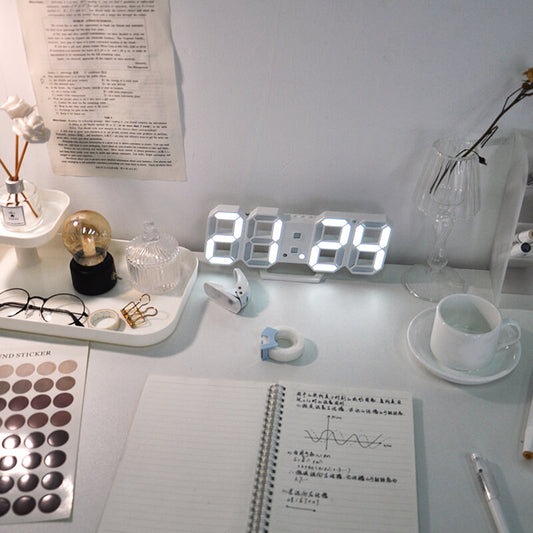 3D LED Dorm Digital ClockNEW TOWN BAZAAR