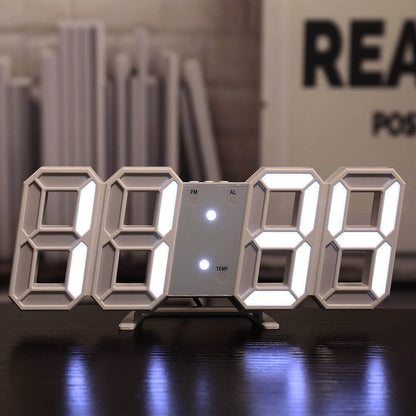 3D LED Dorm Digital ClockNEW TOWN BAZAAR