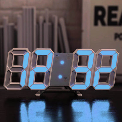 3D LED Dorm Digital ClockNEW TOWN BAZAAR