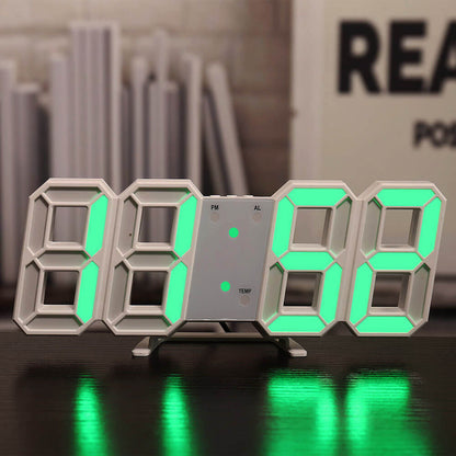 3D LED Dorm Digital ClockNEW TOWN BAZAAR