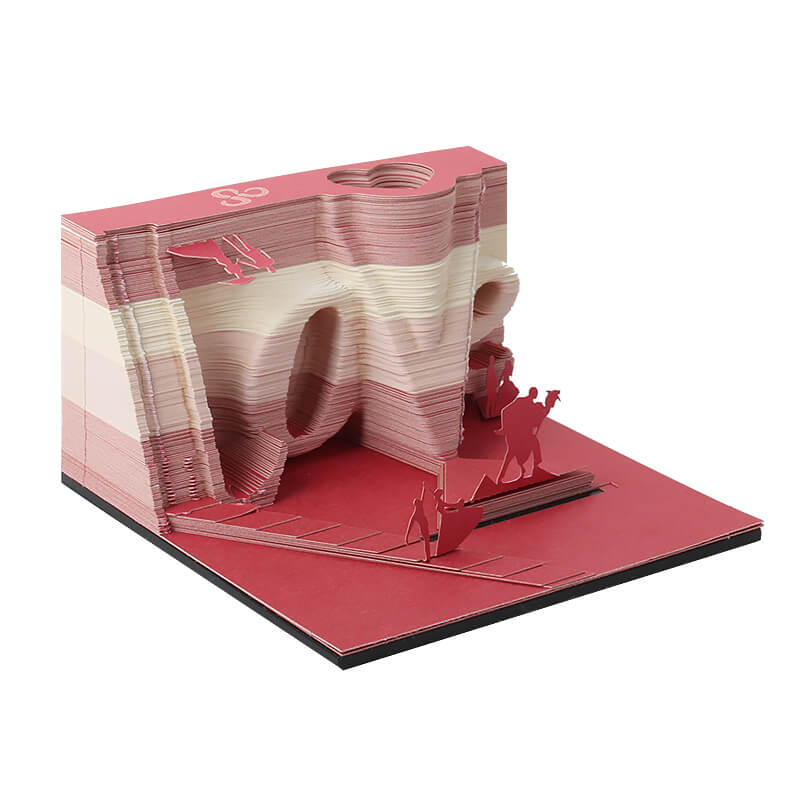 3D LOVE Memo Pad Paper NEW TOWN BAZAAR