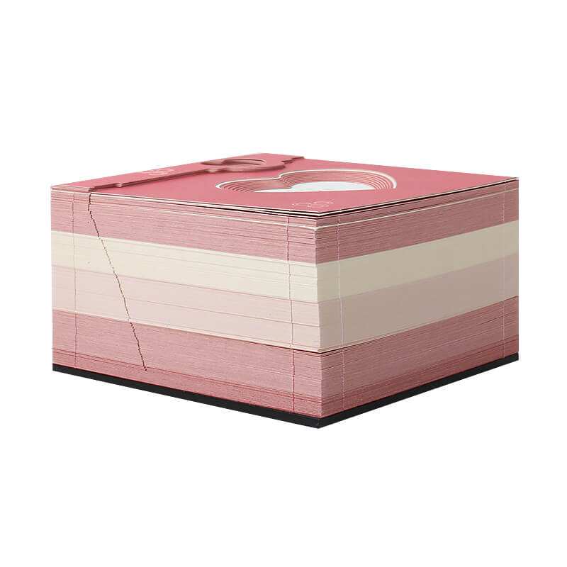 3D LOVE Memo Pad Paper NEW TOWN BAZAAR