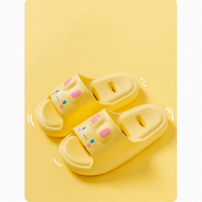 Cute Rabbit Shaped Slippers for Summer Bathroom Home