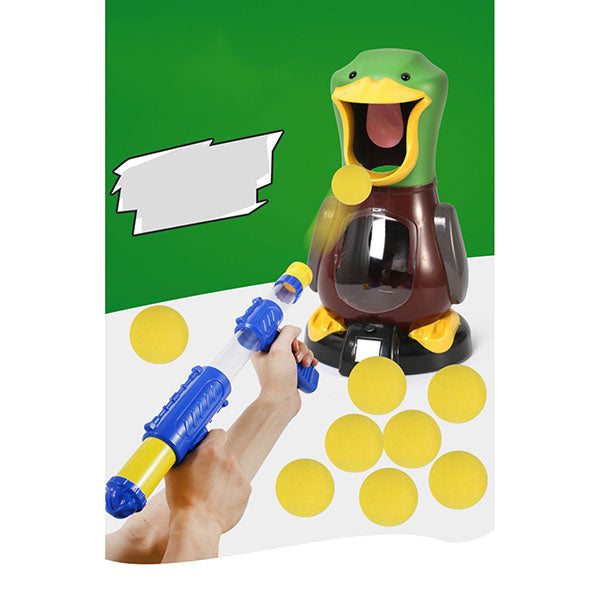 Nourrissez le jouet de tir pour enfants Hungry Duck