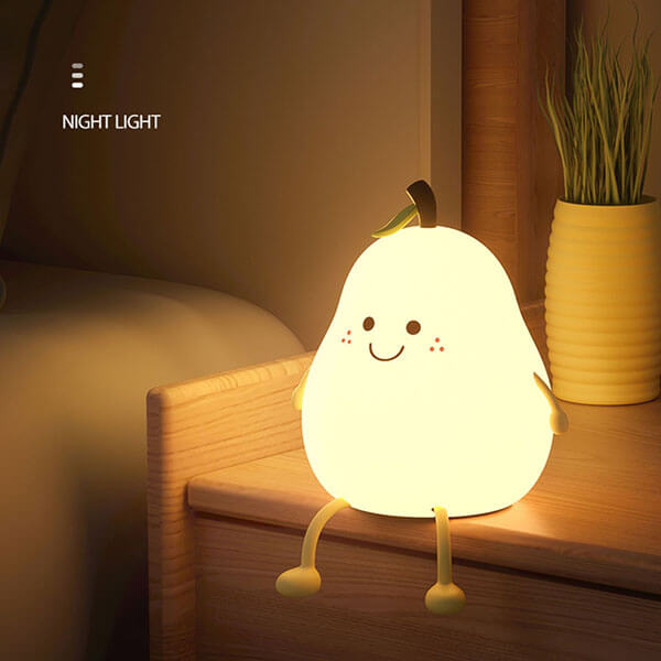 Pear Shaped Silicone Night Light