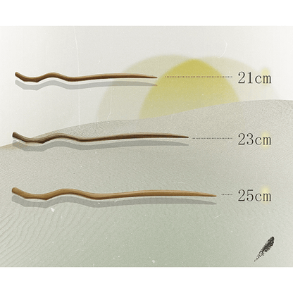 Chinese Antique Style Sandalwood Hairpin
