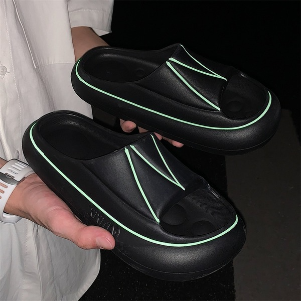 Street Style Luminous Outside Wear SlippersNEW TOWN BAZAAR