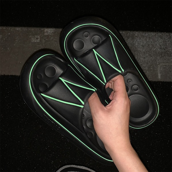 Street Style Luminous Outside Wear SlippersNEW TOWN BAZAAR