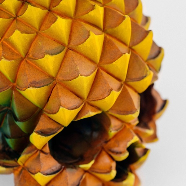 Pineapple Skull Statue Resin CraftsNEW TOWN BAZAAR