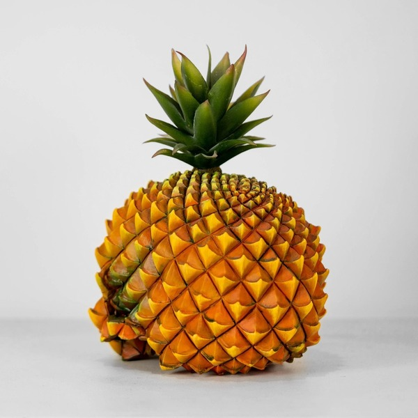 Pineapple Skull Statue Resin CraftsNEW TOWN BAZAAR