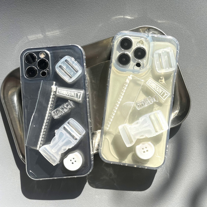 Customized Transparent Phone CaseNEW TOWN BAZAAR