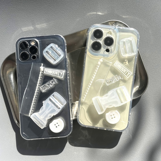 Customized Transparent Phone CaseNEW TOWN BAZAAR