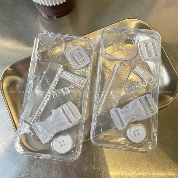 Customized Transparent Phone CaseNEW TOWN BAZAAR