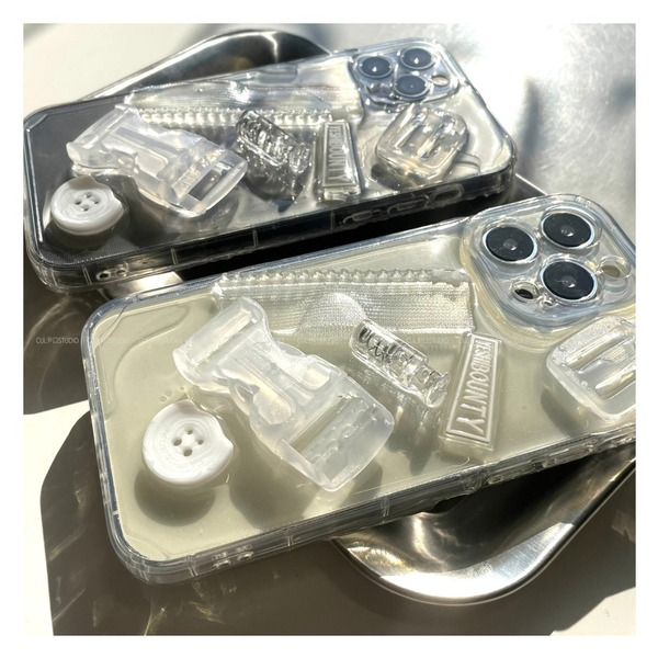 Customized Transparent Phone CaseNEW TOWN BAZAAR