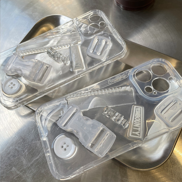 Customized Transparent Phone CaseNEW TOWN BAZAAR