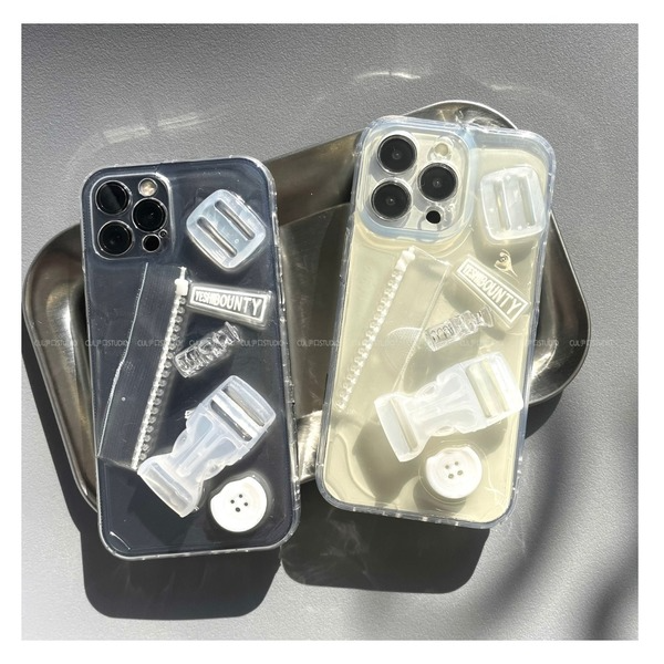 Customized Transparent Phone CaseNEW TOWN BAZAAR