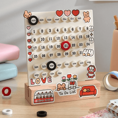 Creative Desk Calendercalender, desk calenderNEW TOWN BAZAAR