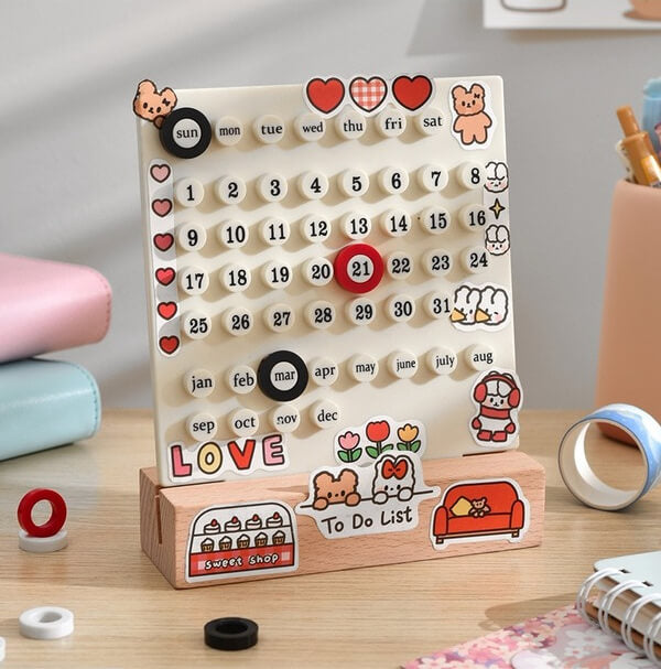 Creative Desk Calendercalender, desk calenderNEW TOWN BAZAAR