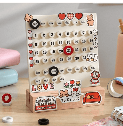 Creative Desk Calendercalender, desk calenderNEW TOWN BAZAAR