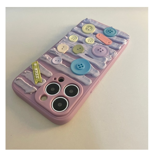 Color Button Phone CaseNEW TOWN BAZAAR