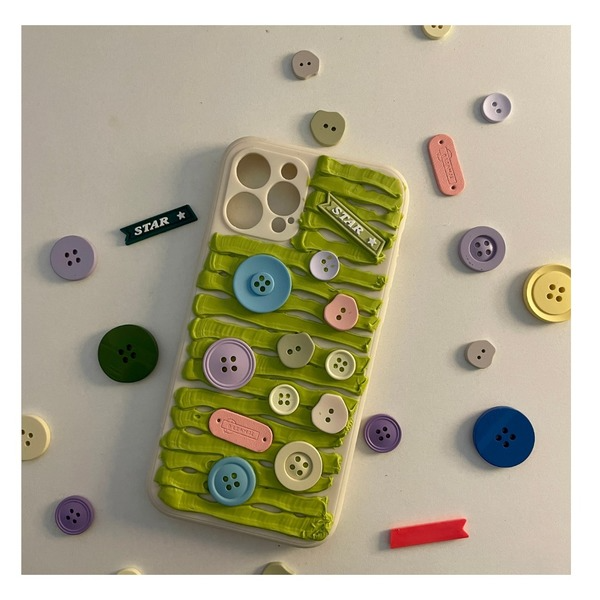 Color Button Phone CaseNEW TOWN BAZAAR