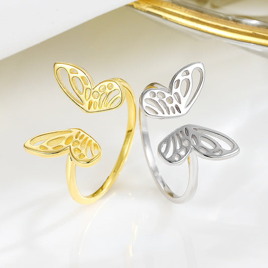 Butterfly Opening Ringher, ringsRingsNEW TOWN BAZAAR