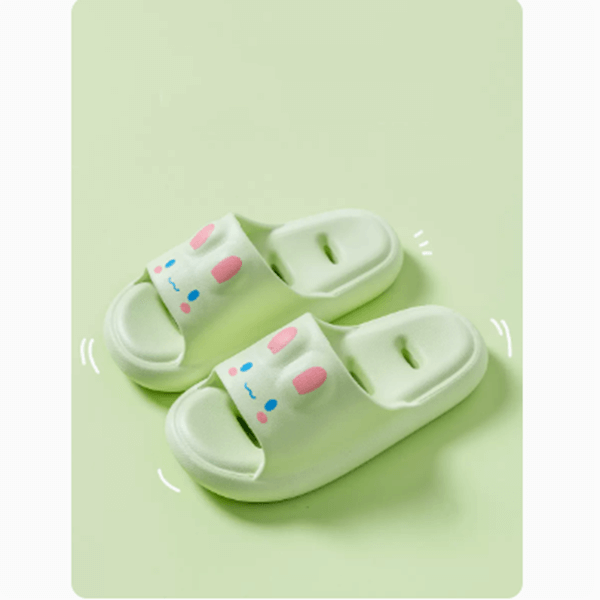 Cute Rabbit Shaped Slippers for Summer Bathroom Home