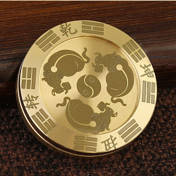 Ancient Chinese Style Spinning Coin Toy Fidget Spinner