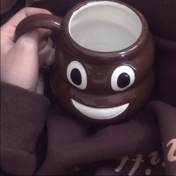 Personalized Creative Funny Poop Ceramic Coffee Mug