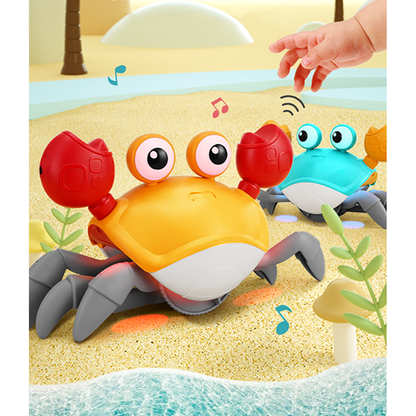 Electric Simulation Crawling Automatic Induction Crab Toy