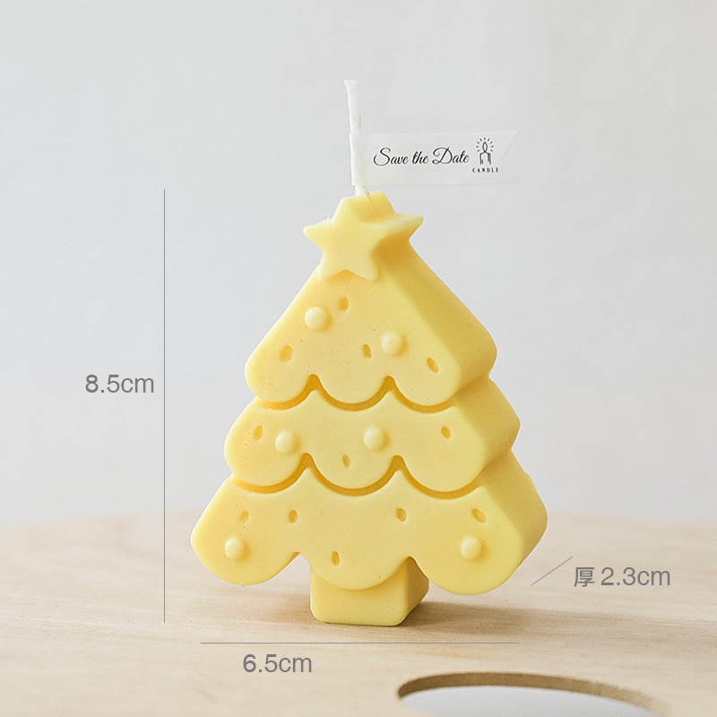 Christmas Tree Scented Natural Soy Wax Festive Aroma Candle