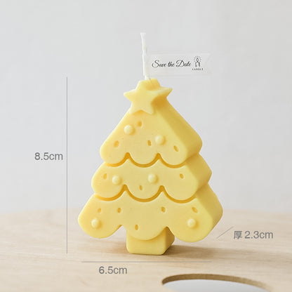 Christmas Tree Scented Natural Soy Wax Festive Aroma Candle