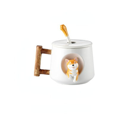 Cute Shiba Inu MugGIFT HERNEW TOWN BAZAAR