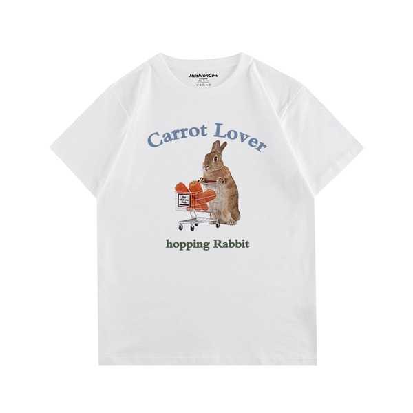 Carrot Lover Bunny T-Shirt T-shirt, unisex T-shirt, unisex Tshirt NEW TOWN BAZAAR Shirts & Tops