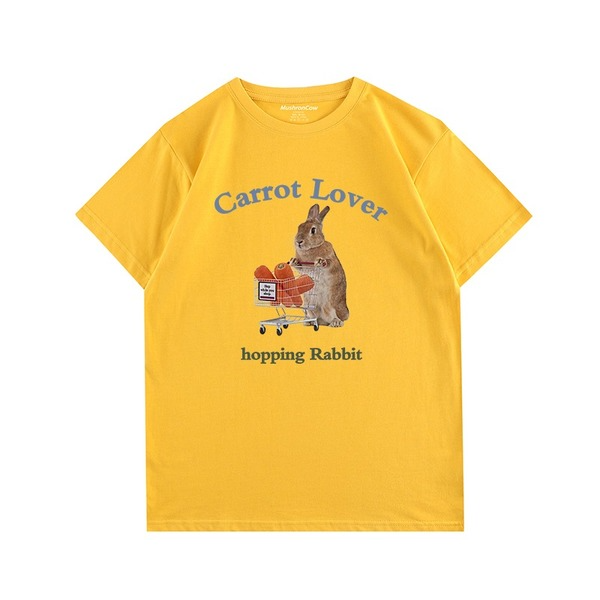 Carrot Lover Bunny T-Shirt T-shirt, unisex T-shirt, unisex Tshirt NEW TOWN BAZAAR Shirts & Tops