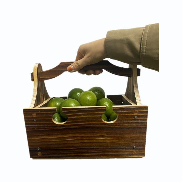 Folding Picnic Basket TableNEW TOWN BAZAAR