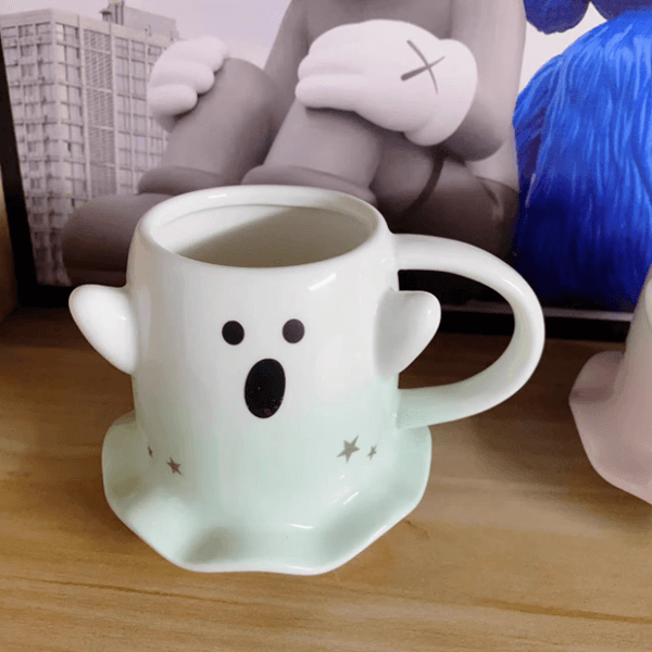 Phantom Cartoon Ceramic Mug Couple Cup