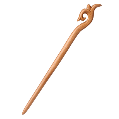 Chinese Antique Handmade Wooden Hairpin