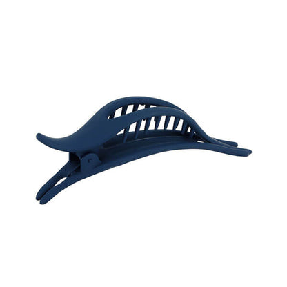 Retro Matte Hair Clips Thin Wicker Shape